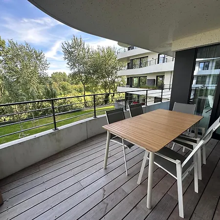 Apartamento The Waves - Familie Dichtbij Het Met Privégarage *