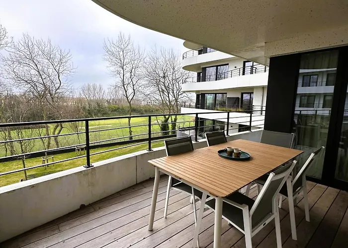 公寓 Georgette & Antoine's Residences - The Waves 奥斯滕德