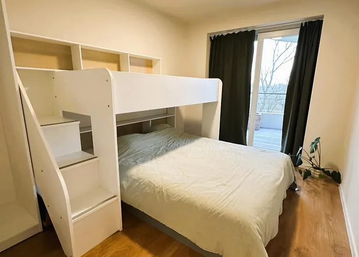 Apartment The Waves - Familie Dichtbij Het Met Privegarage